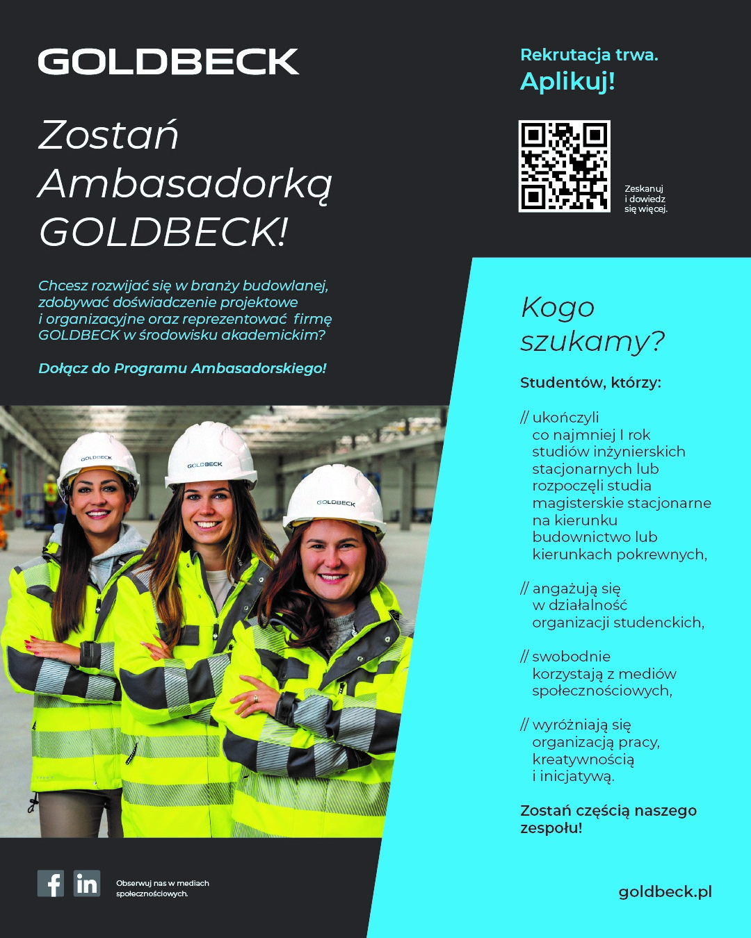 Plakat - GOLDBECK