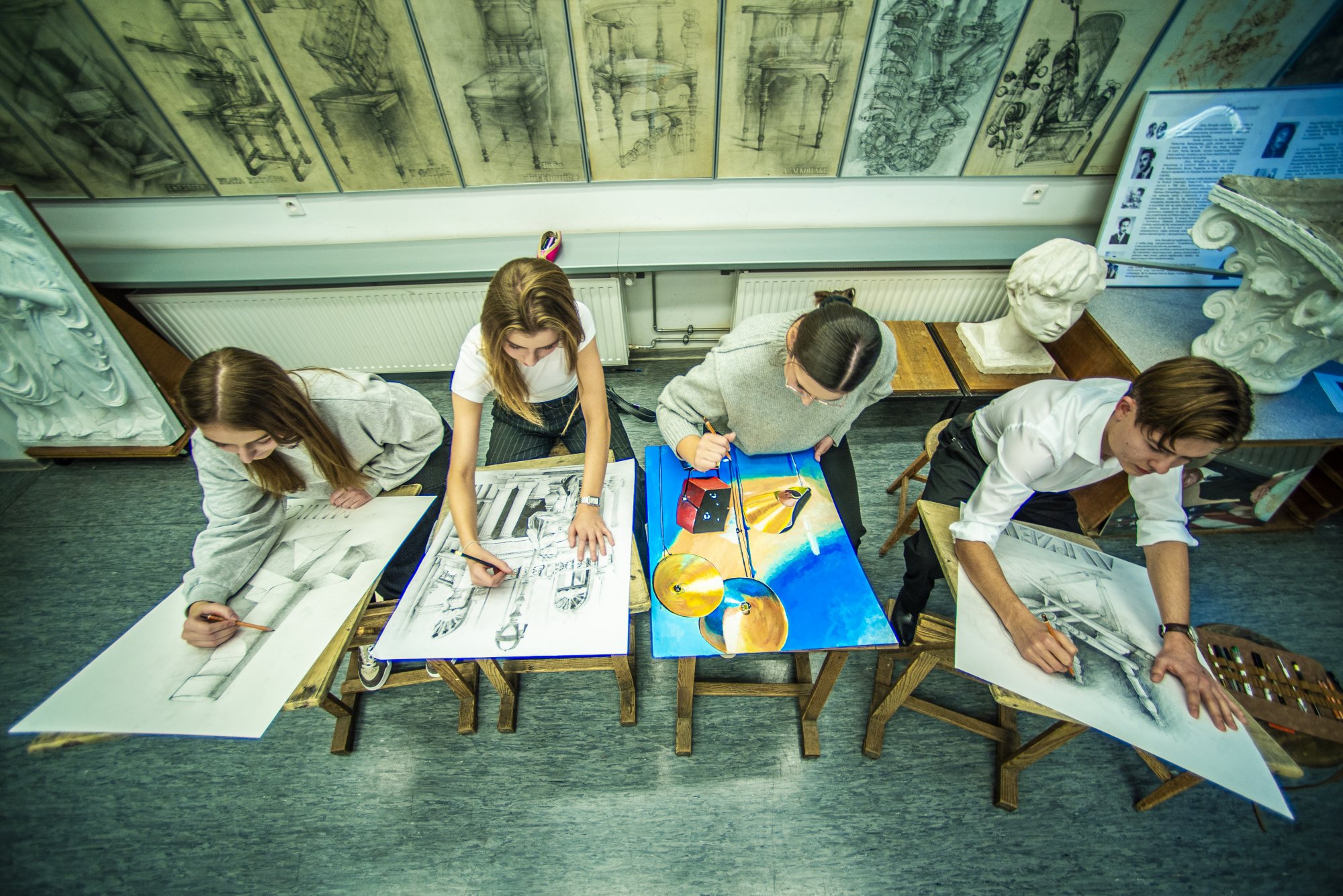 Studenci kierunku architecture