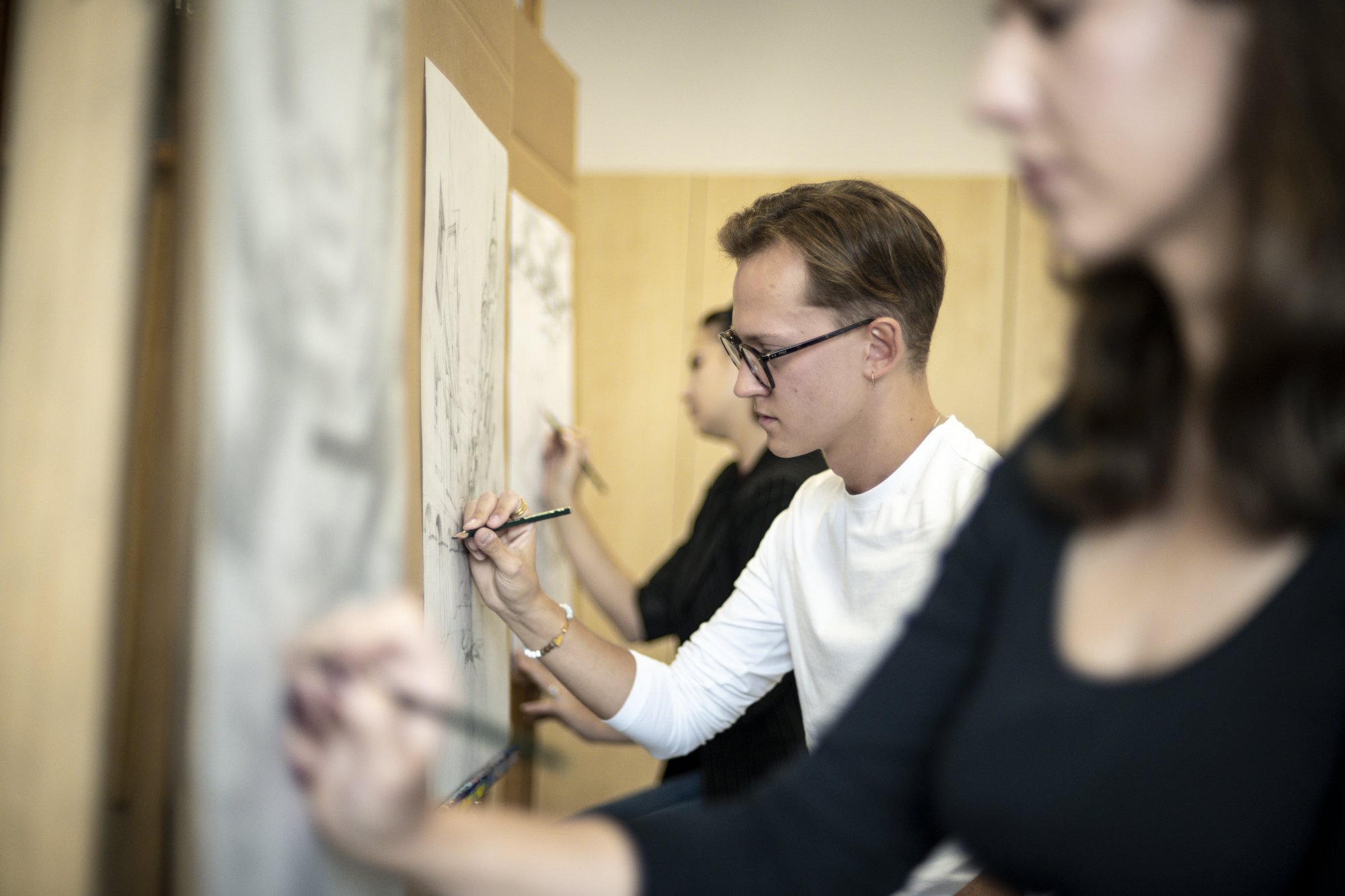 Studenci kierunku architecture