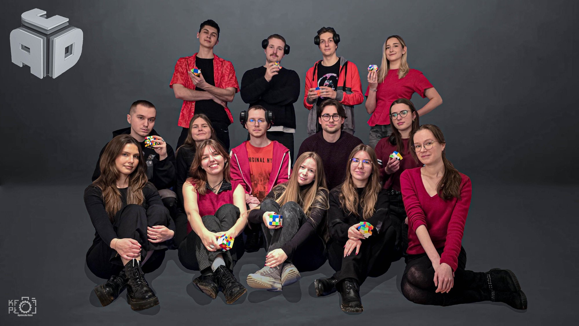 Członkowie SKN Creative Architectural Design (CAD), foto: archiwum prywatne