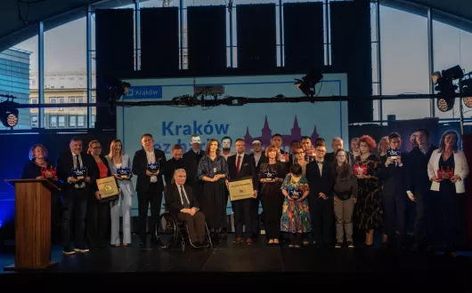 Laureaci konkursu Kraków bez barier (fot. Marcin Cieślak)