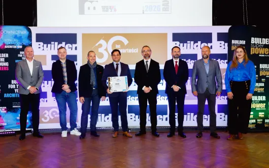 dr hab. inż. Łukasz Domagalski z Certyfikatem Builder Ranking Education for the Future Top 2026