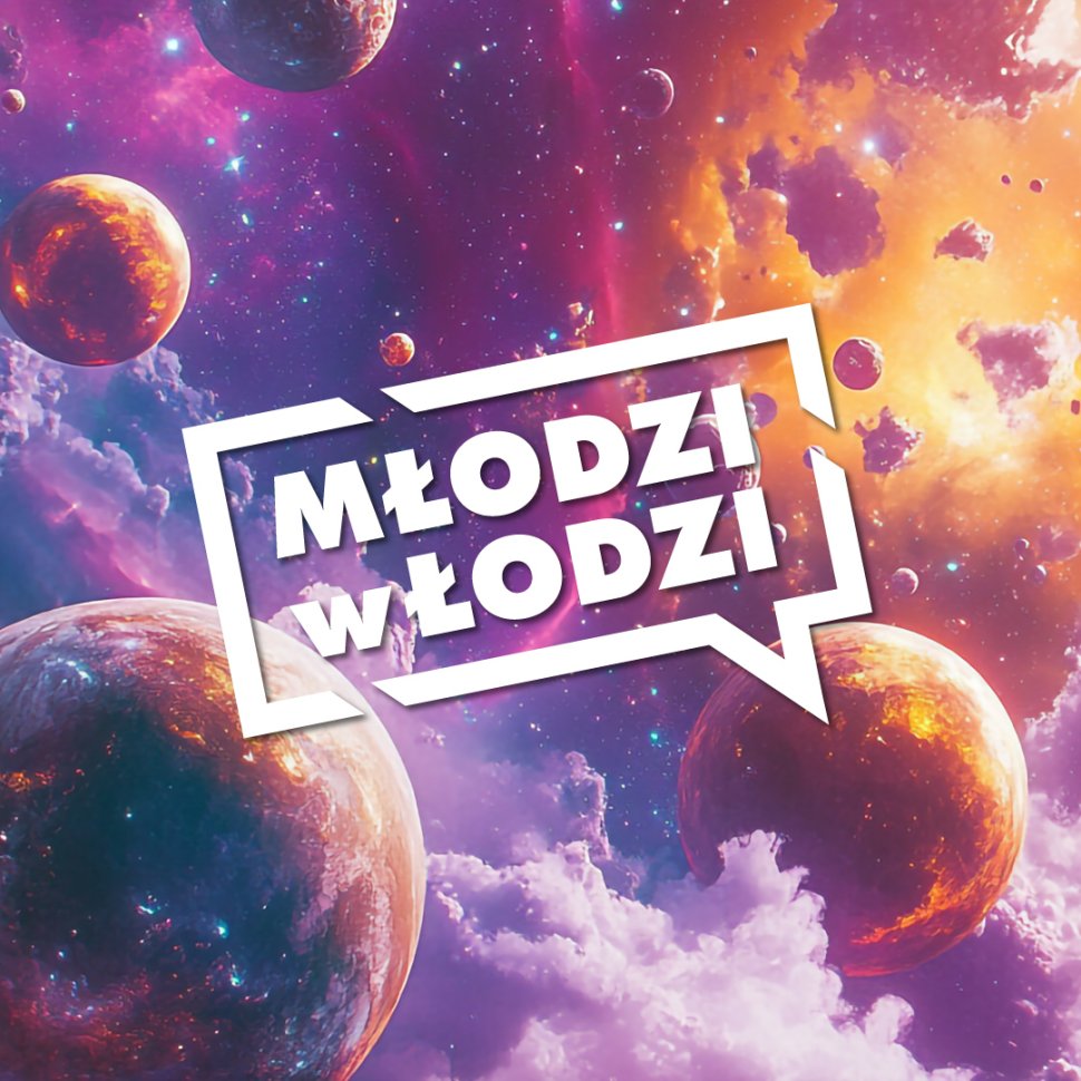 plakat z napisem "Młodzi w Łodzi"
