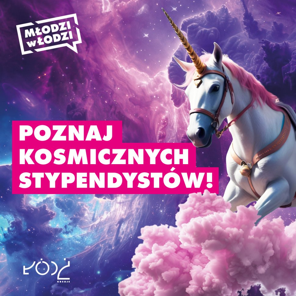 Plakat Kosmicznych Stypendiów