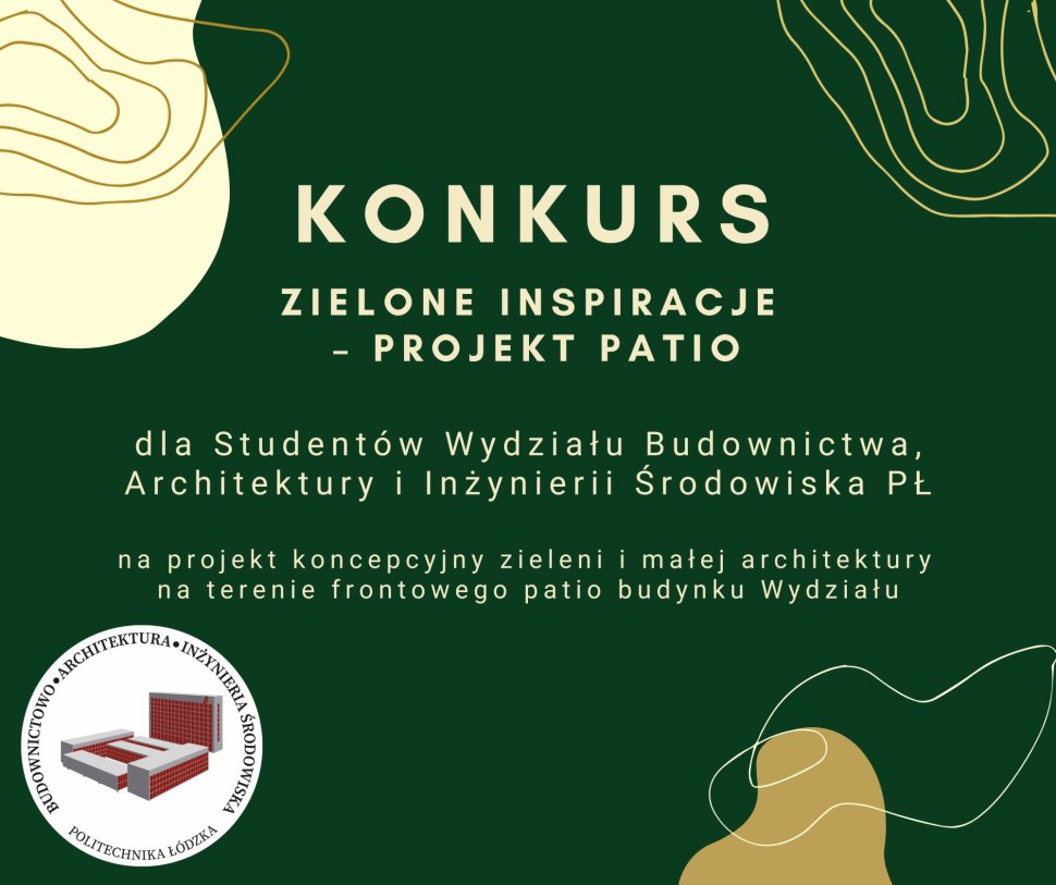 Projekt patio - plakat