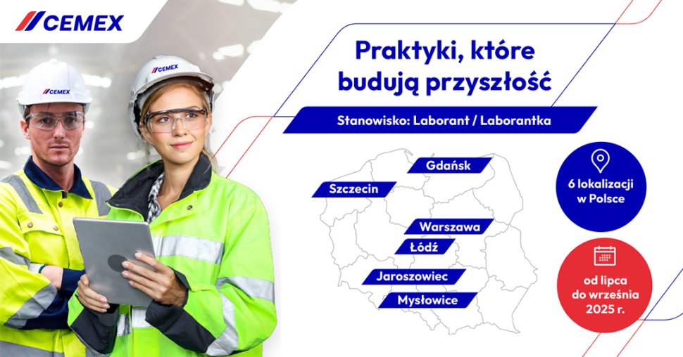 Letnie praktyki studenckie w Cemex Polska