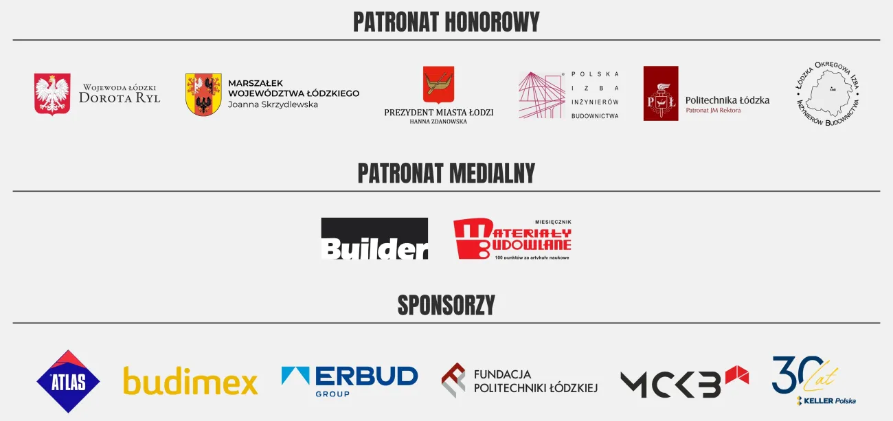 Logotypy Patronów i Sponsorów