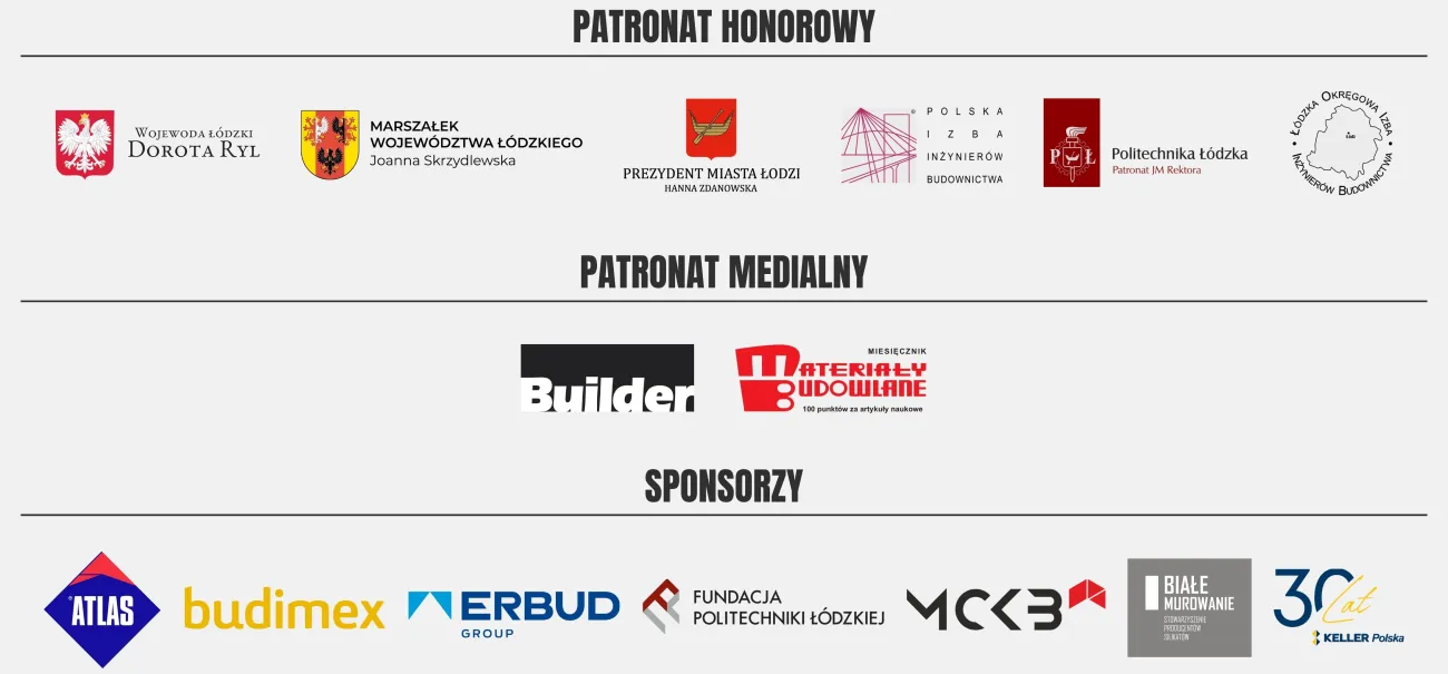 Logotypy Patronów i Sponsorów